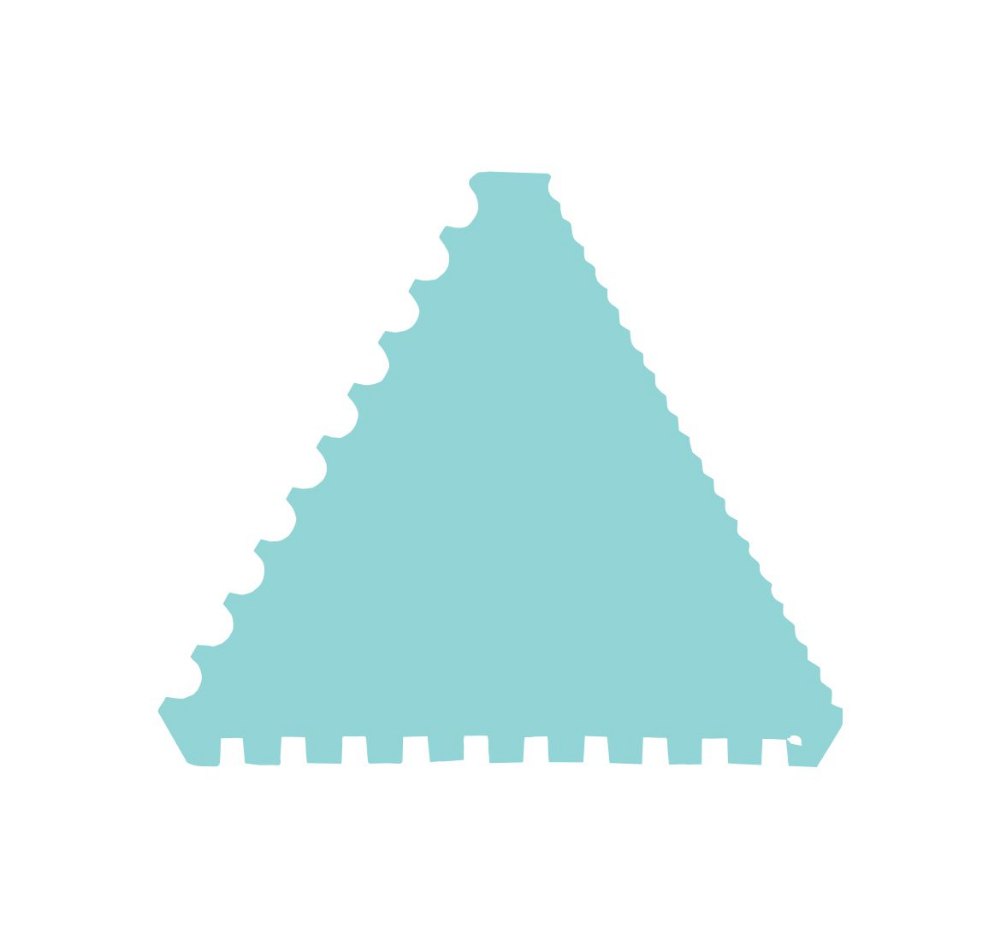 FD TRIANGLE COMB SCRAPER- FD 2232 - Image 1