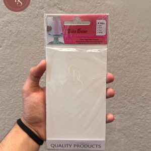 Plain Edge Side Scraper – Cake Smoother Tool (Small)