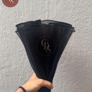 Black Pearl Edge Bouquet Wrapping Sheet