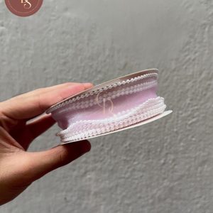 Pearl Blush Satin Ribbon