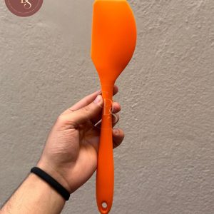 Premium Silicone Spatula (Orange)