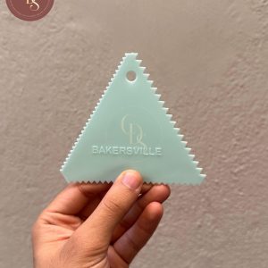 Bakersville Triangle Cake Comb Scraper