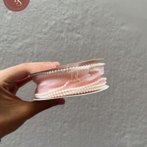 Soft Peach Satin Ribbon